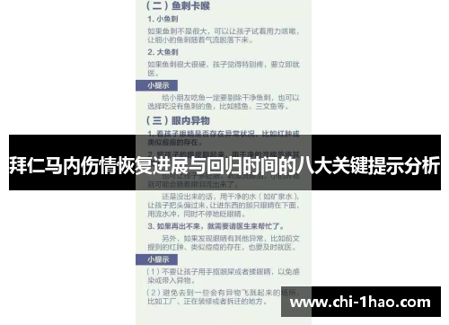 拜仁马内伤情恢复进展与回归时间的八大关键提示分析 拜仁马内伤情恢复进展与回归时间的八大关键提示分析